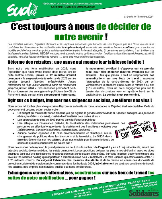 2025 - 10 - 15 - Toujours